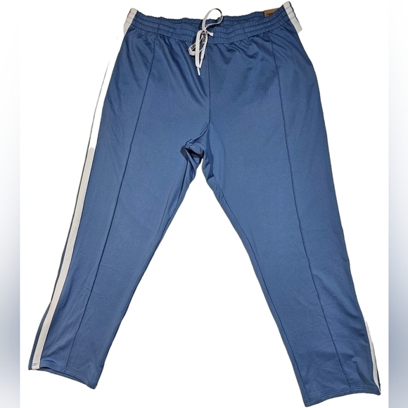 Victoria's Secret PINK Active Track Pants Drawstring Elastic Waist Blue XL - Picture 11 of 12